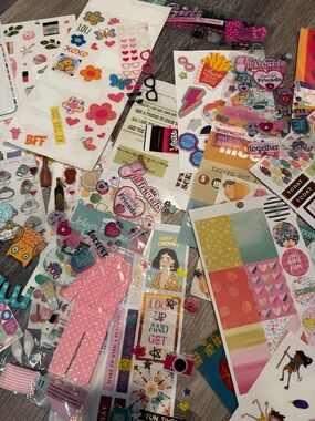 Large sticker lot